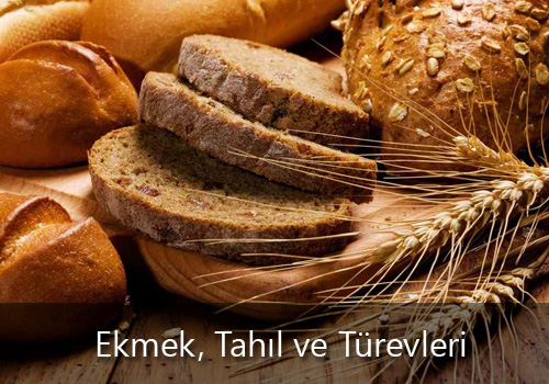 ekmek, tahıl ve türevleri