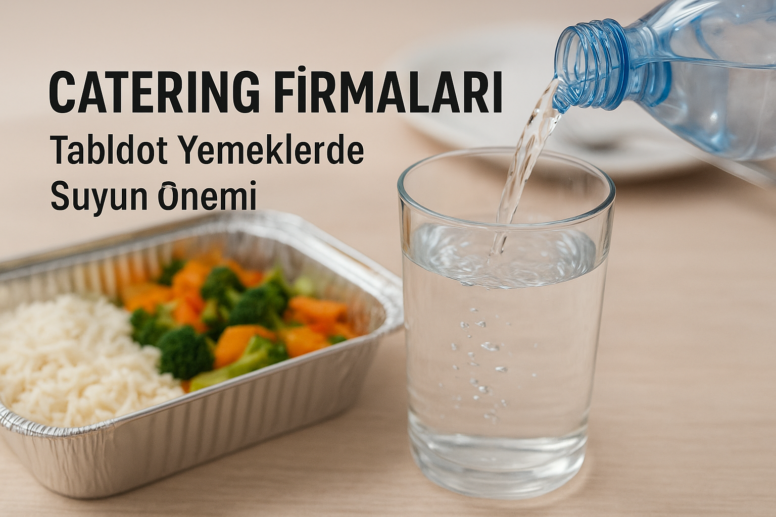 Catering Firmaları İçin Suyun Önemi